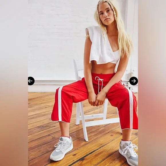 FP Movement by Free People Burgundy Track Pants - Picture 5 of 15